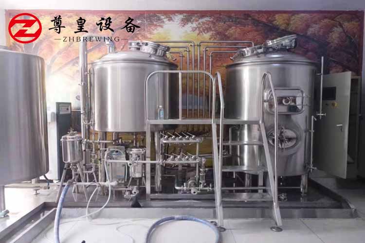 精酿啤酒设备如何正确的安装调试？